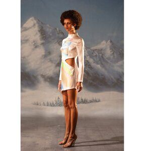 MAISIE WILEN Alpine Peel Silk Dress